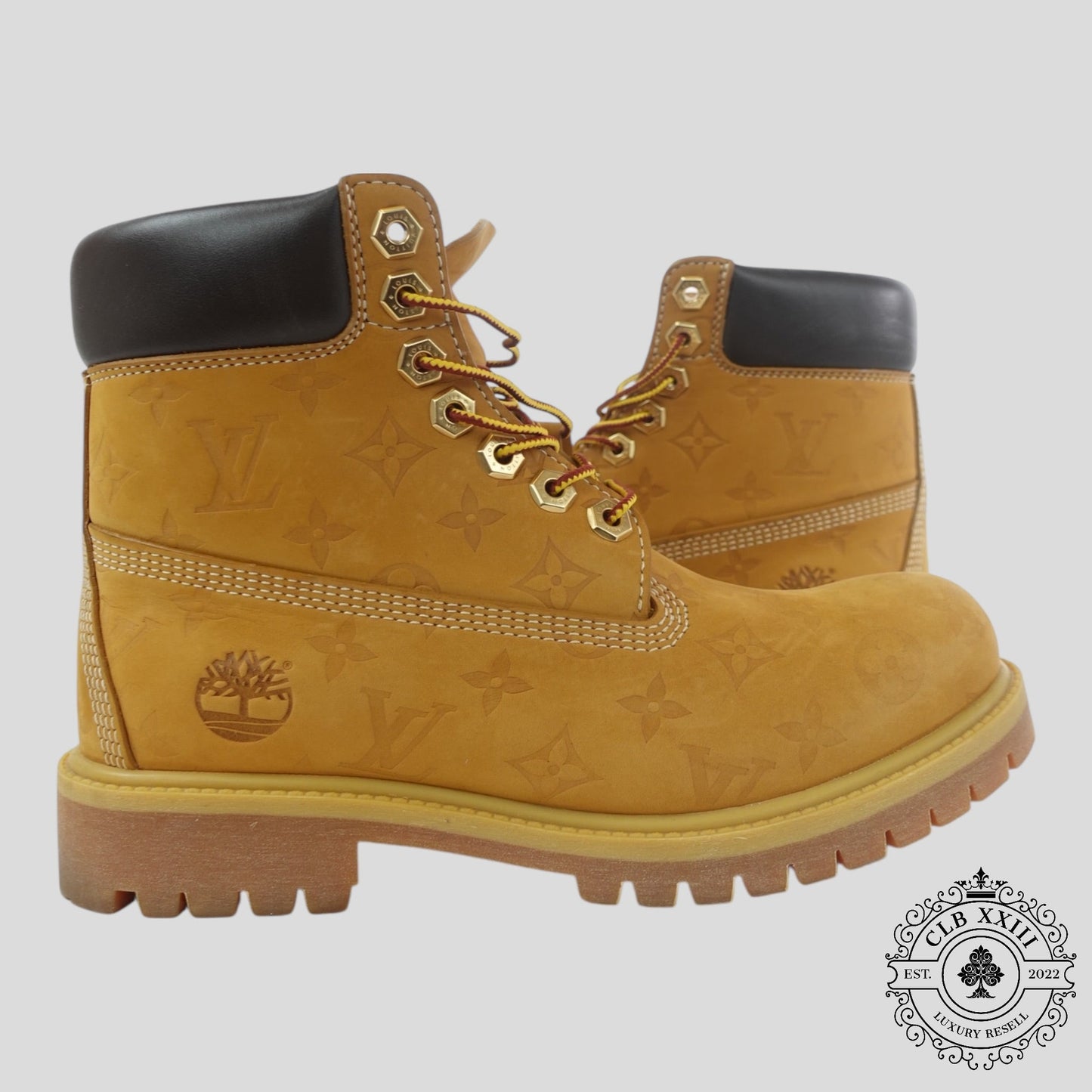 Louis Vuitton 6 Inch Timberland Boot in Wheat