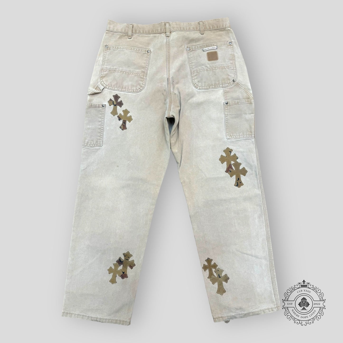 Chrome Hearts Sex Records Patch Carpenter Pants