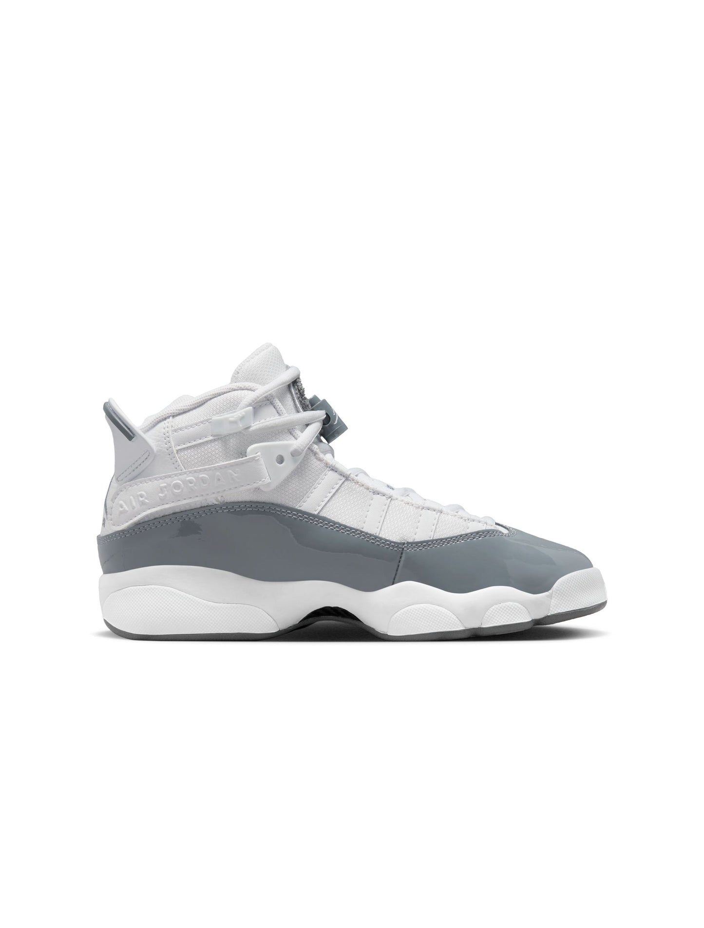 Air Jordan Big Kids Jordan 6 Rings - White/Cool Grey