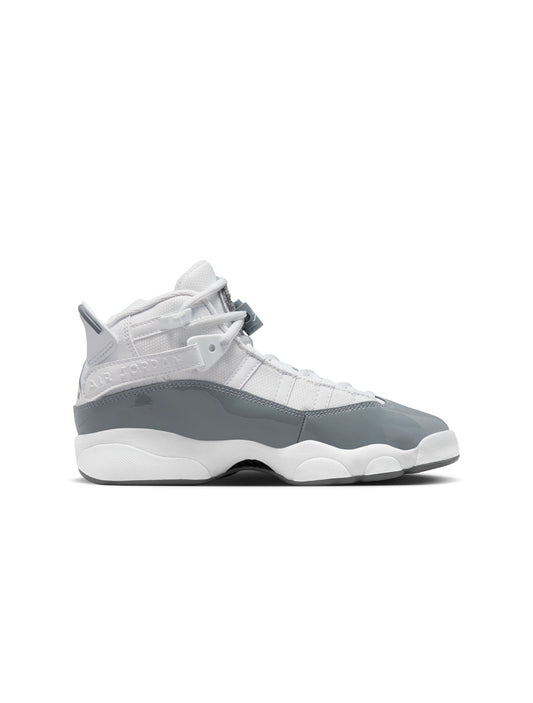 Air Jordan Big Kids Jordan 6 Rings - White/Cool Grey