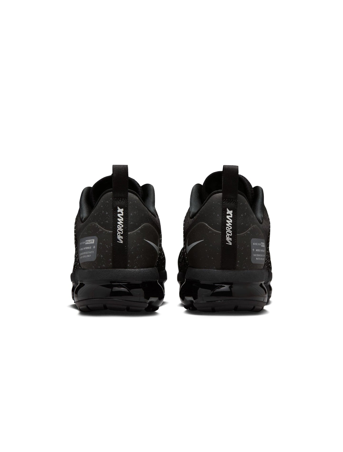 Nike Mens Air Vapormax Run Utility Black/Reflect Silver-Black-Black