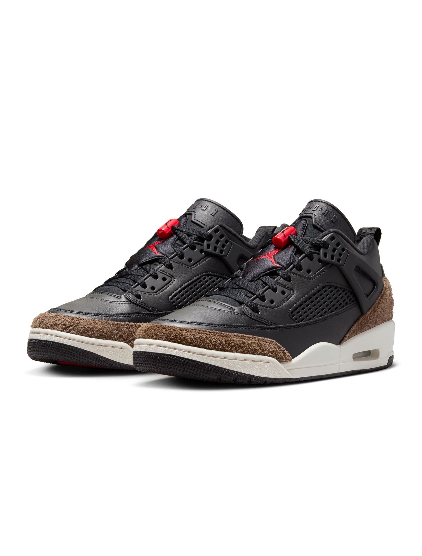 Air Jordan Mens Spizike Low - Black/University Red
