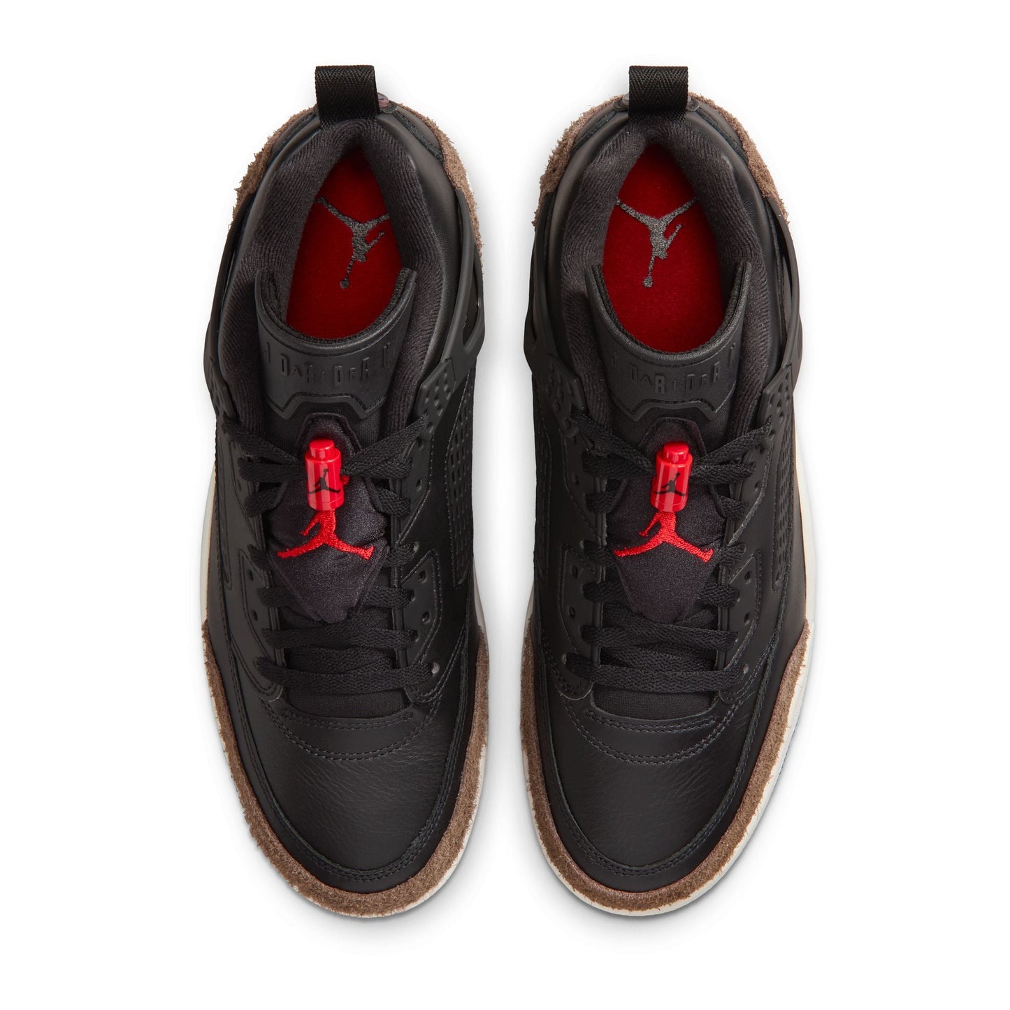Air Jordan Mens Spizike Low - Black/University Red