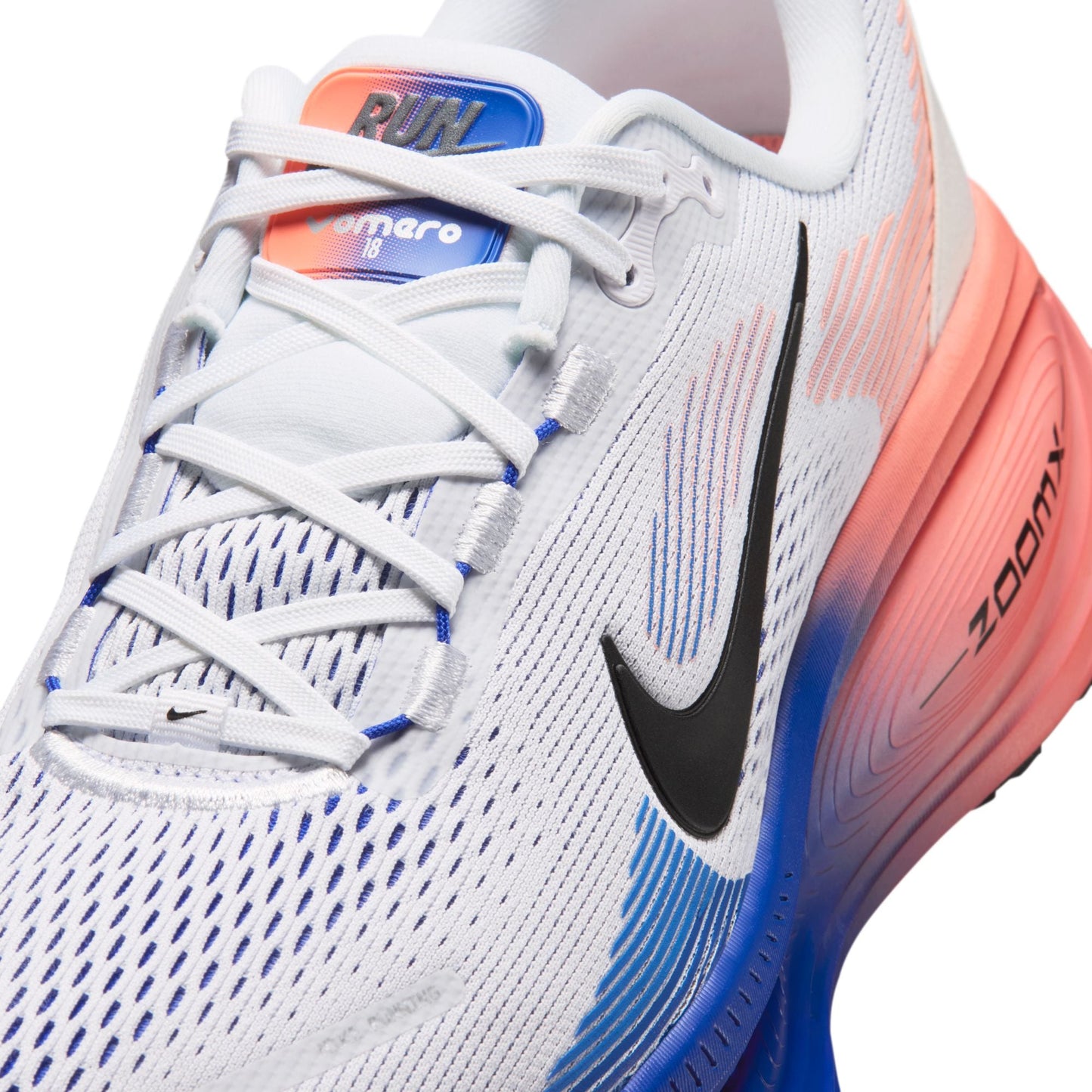 Nike Mens Vomero 18 - White/Blue