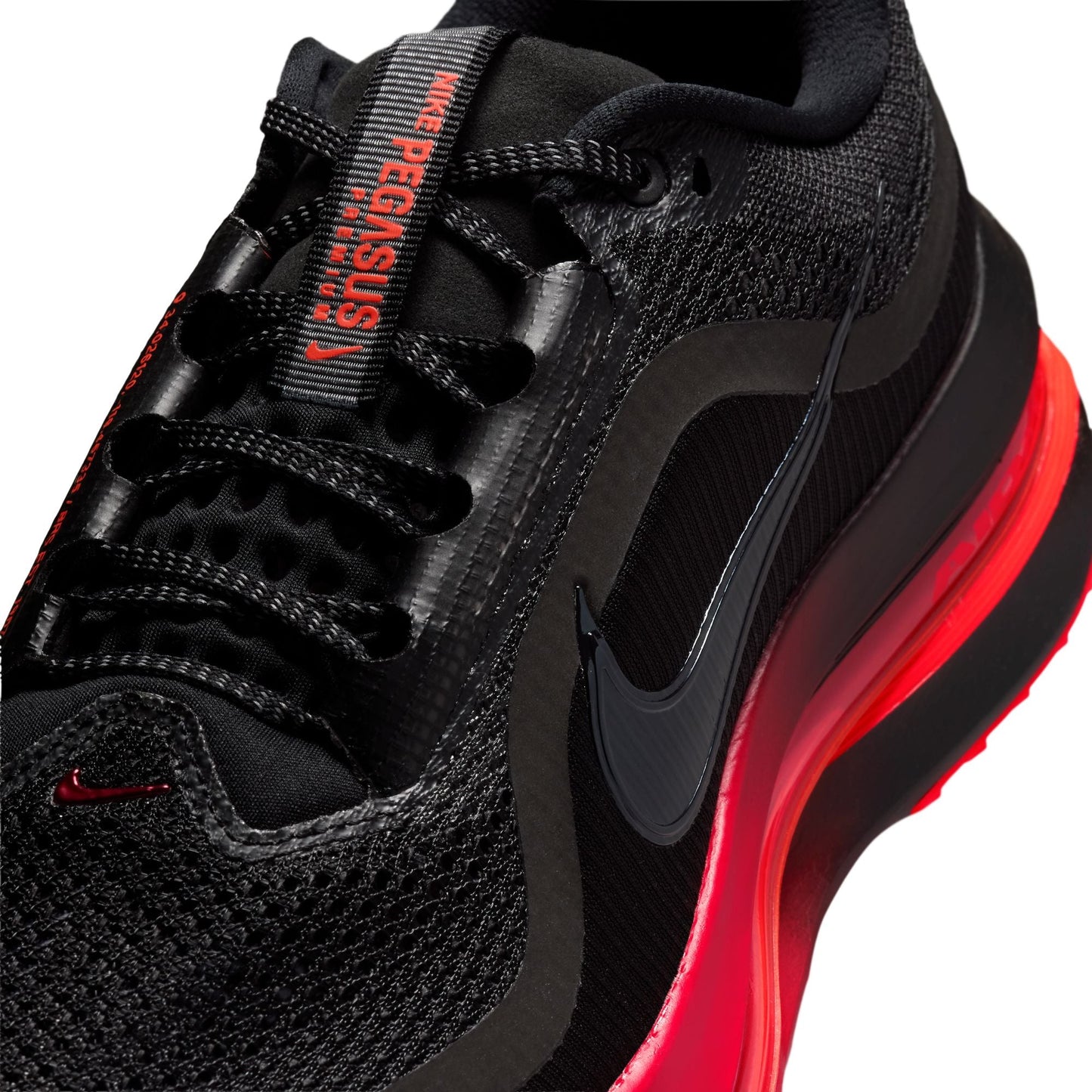 Nike Mens Pegasus Premium - Black/University Red