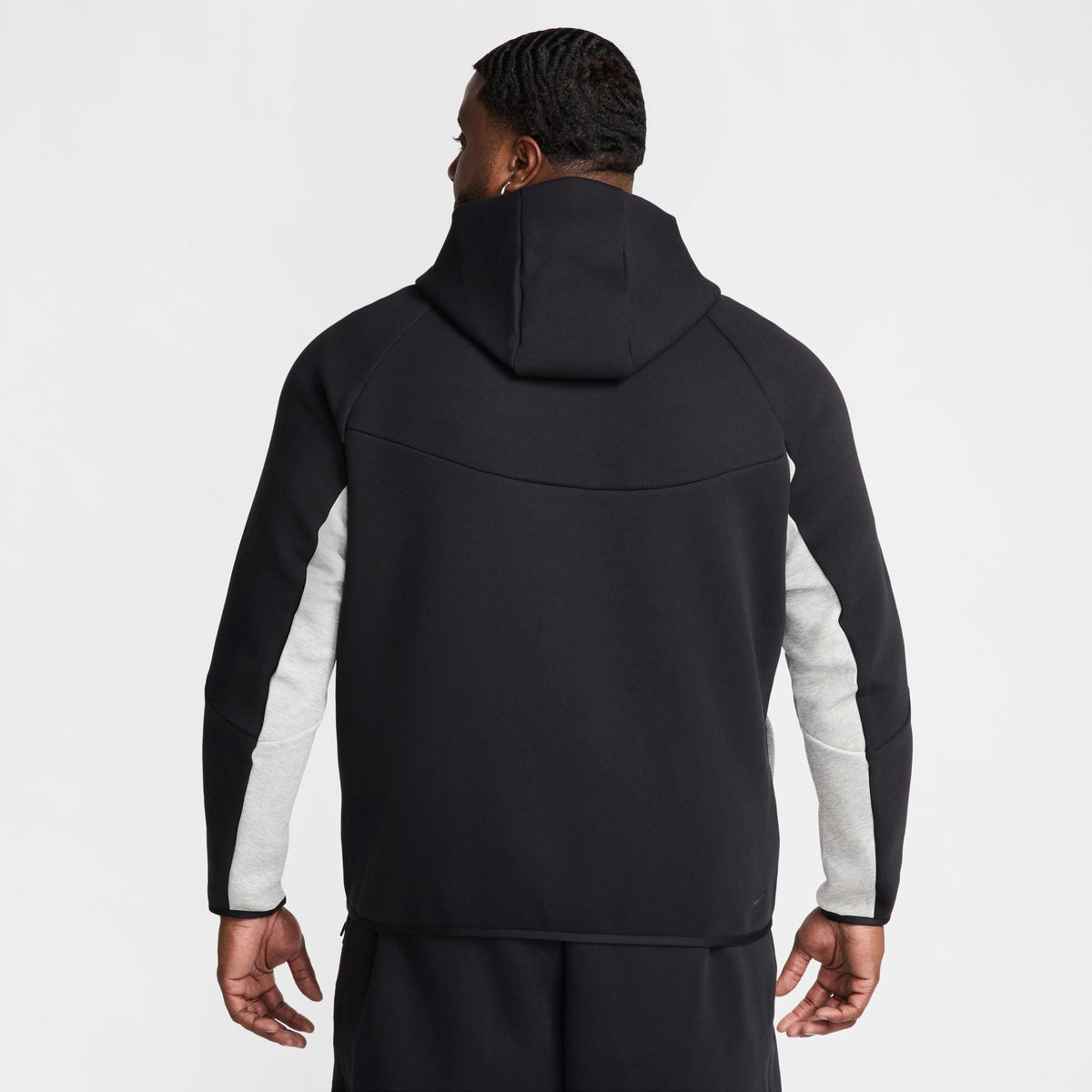 Nike Mens Tech Fleece Windrunner Jacket - Black/Dark Grey