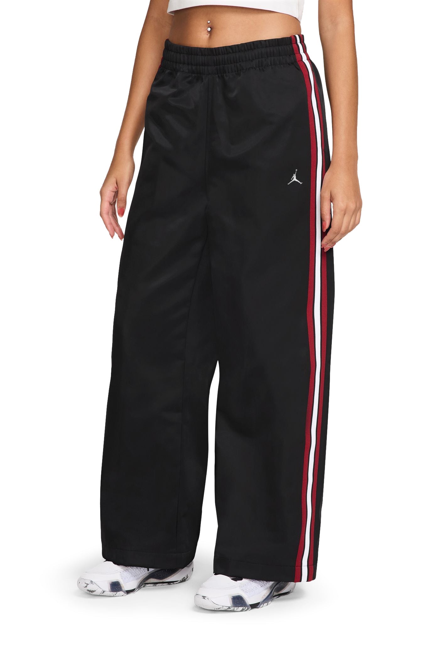 Air Jordan Womens Brooklyn Joggers - Black