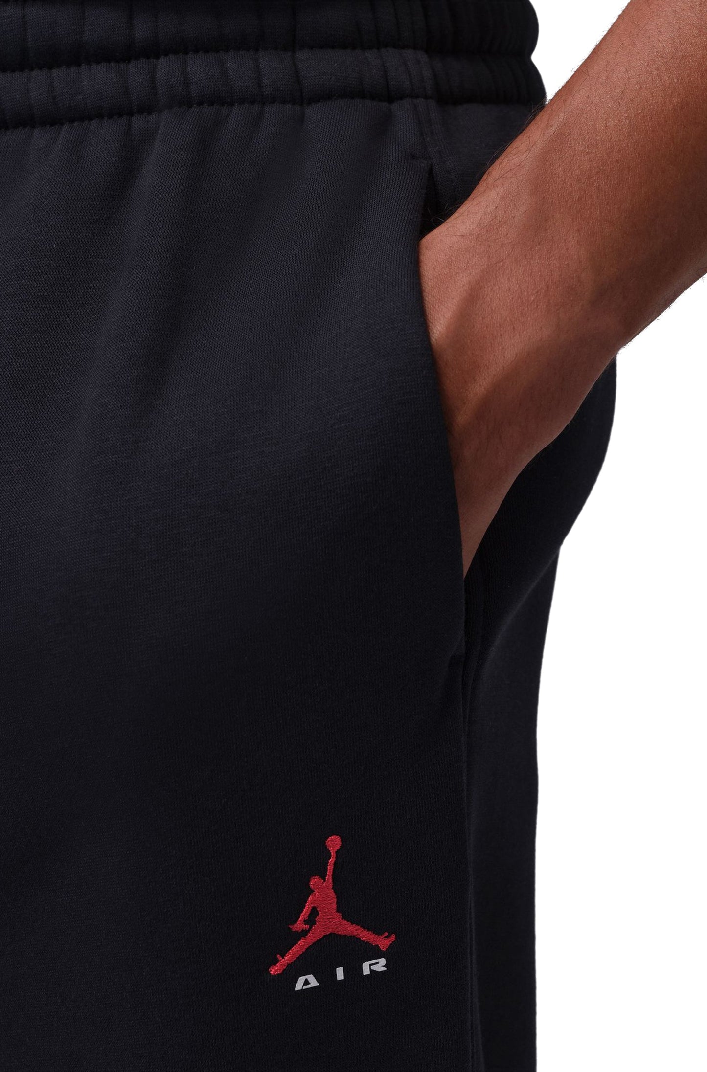 Air Jordan Mens Brooklyn Cuffed Pants - Black