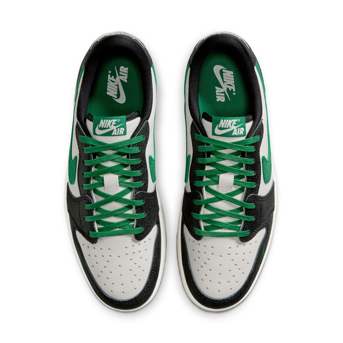 Air Jordan Mens 1 Retro Low - Pine Green