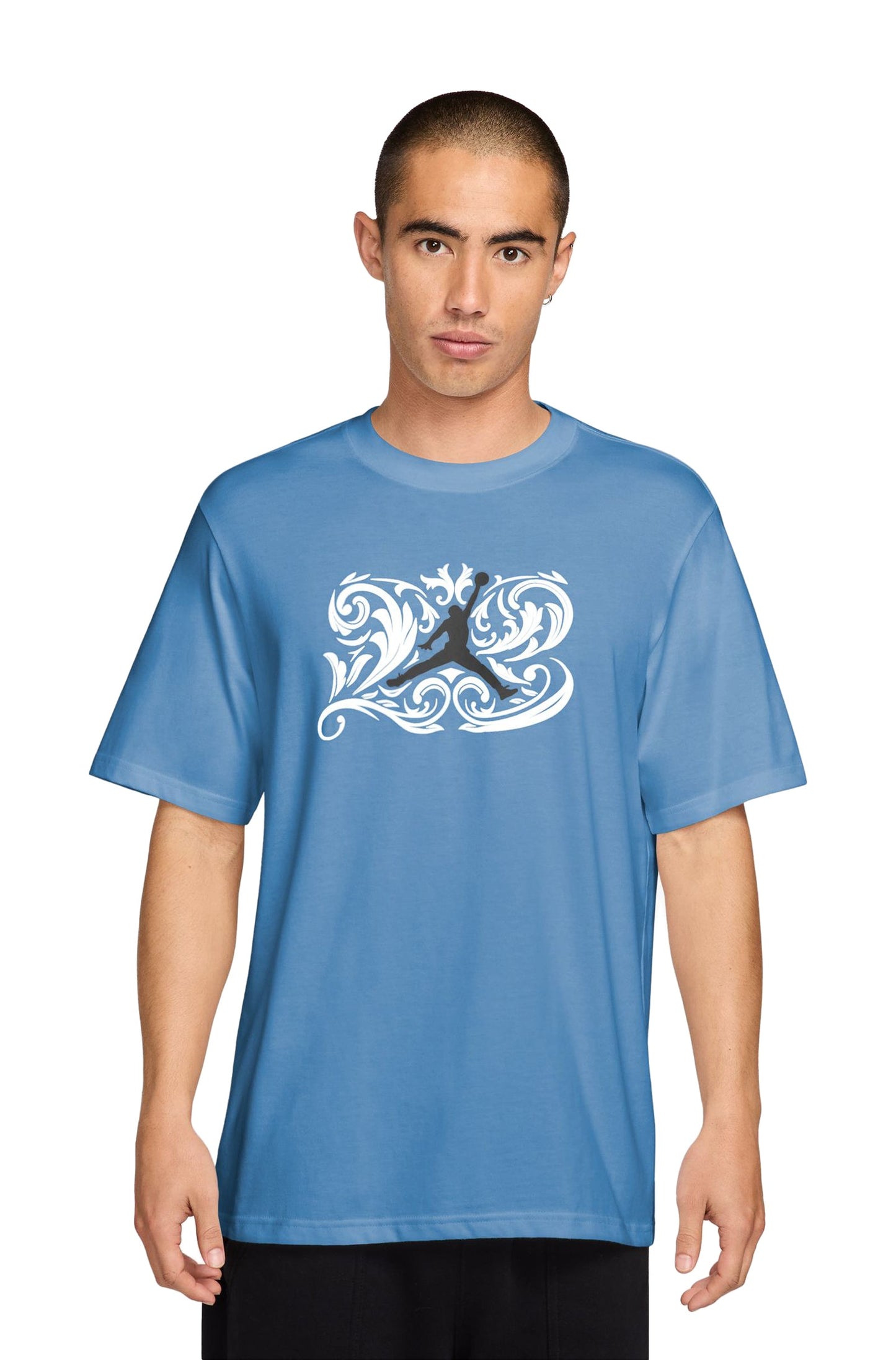 Air Jordan Mens Sport Tee - Blue Beyond