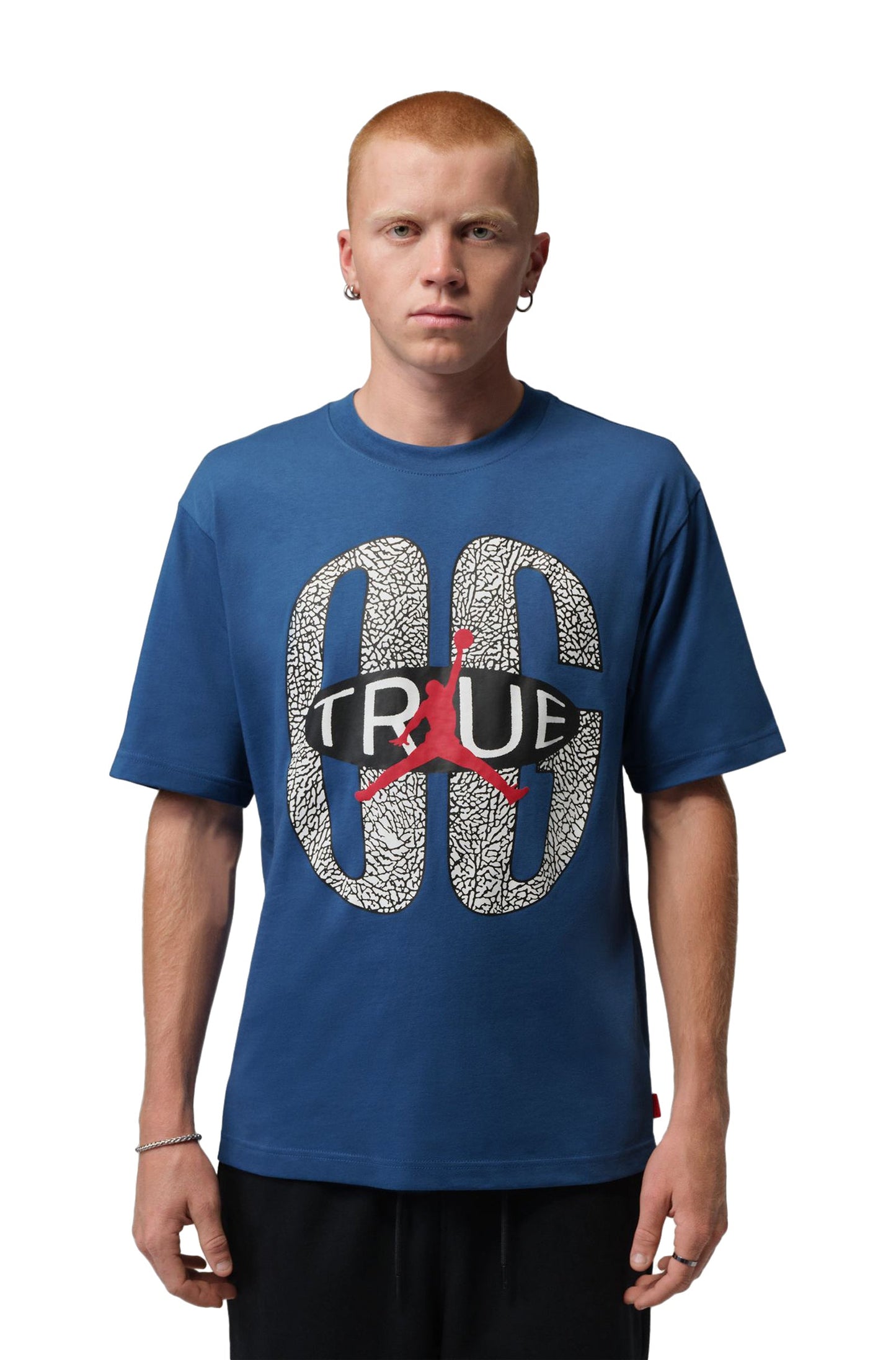 Air Jordan Mens Brooklyn Tee - True Blue