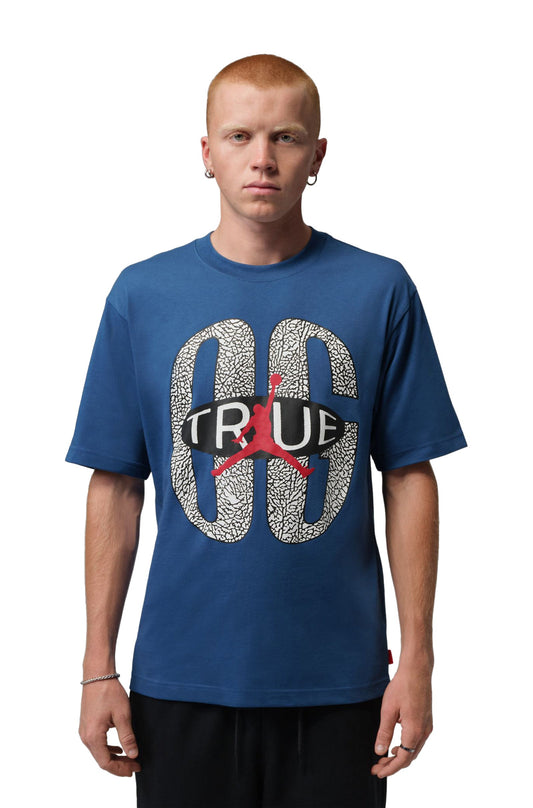 Air Jordan Mens Brooklyn Tee - True Blue