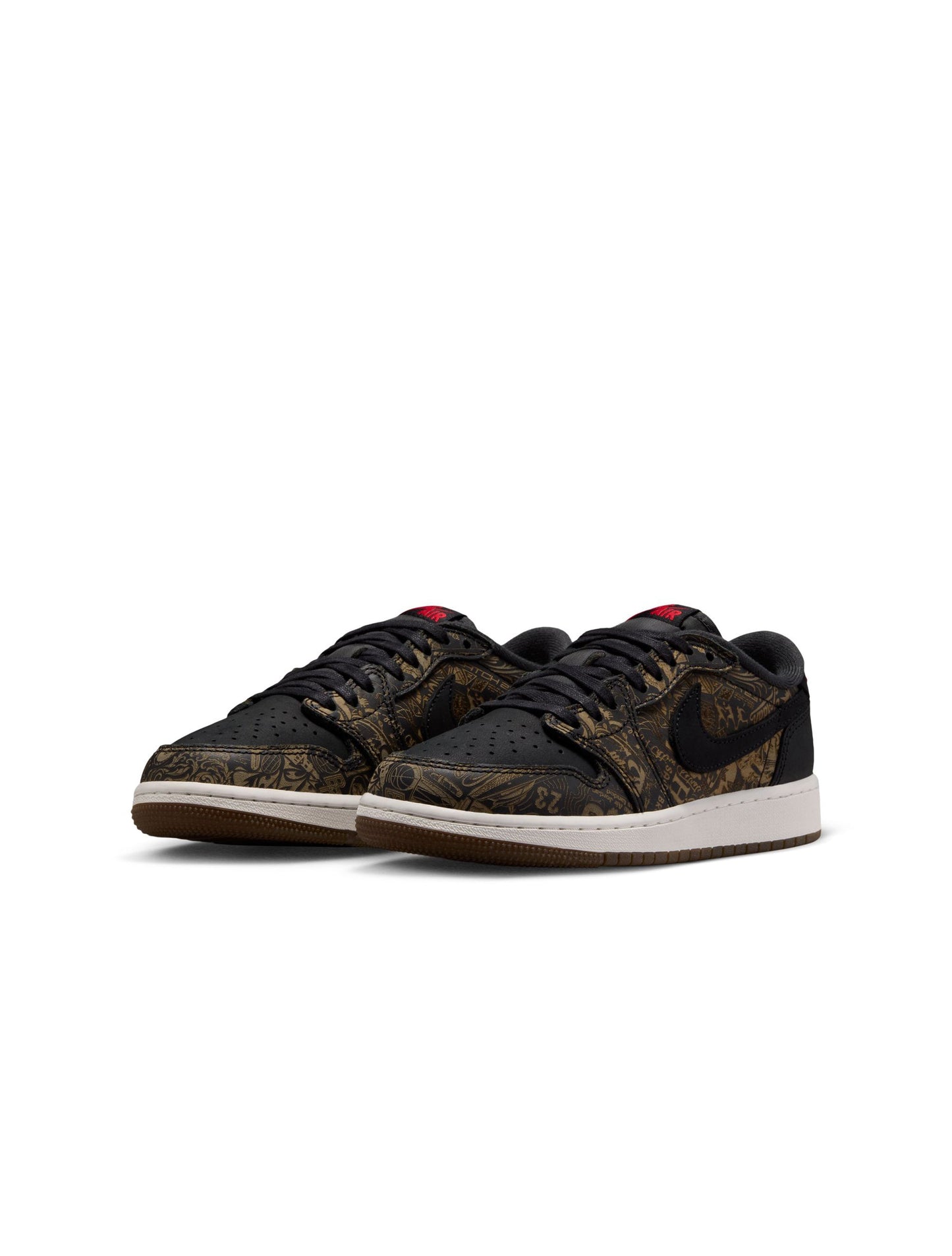 Air Jordan Big Kids 1 Retro Low OG - Laser