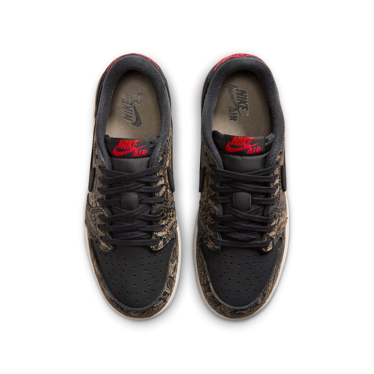 Air Jordan Big Kids 1 Retro Low OG - Laser