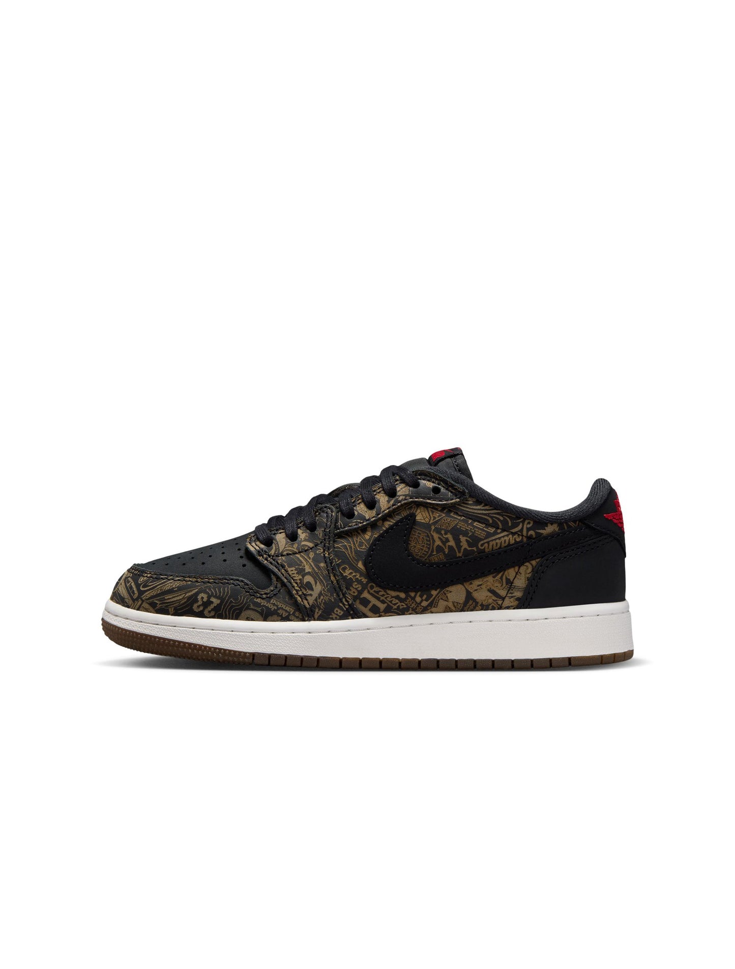 Air Jordan Big Kids 1 Retro Low OG - Laser