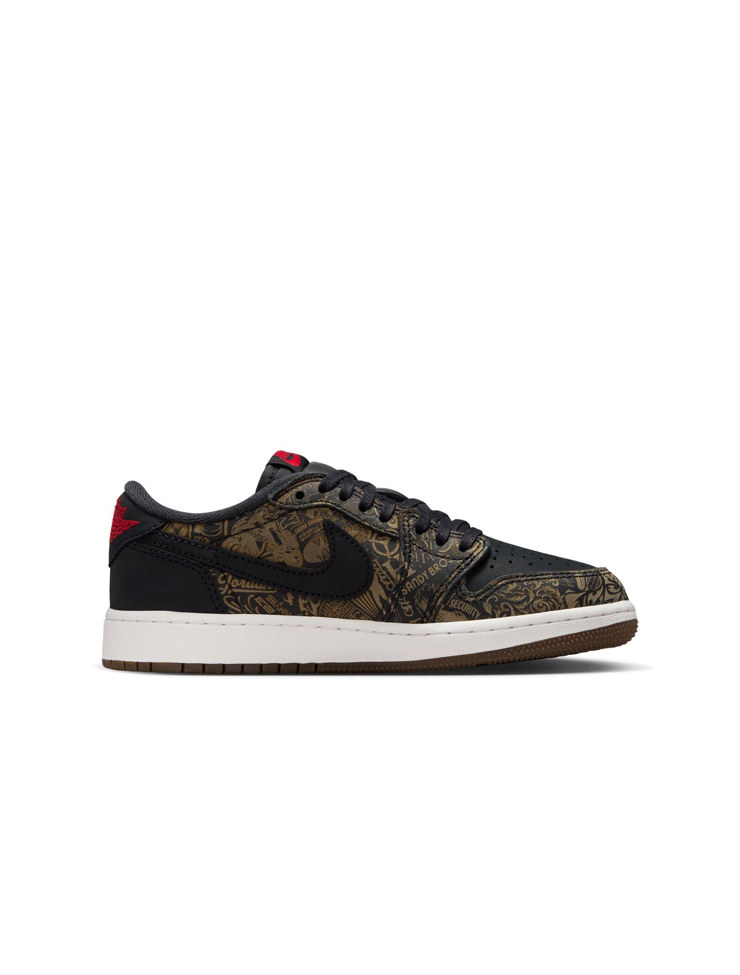 Air Jordan Big Kids 1 Retro Low OG - Laser