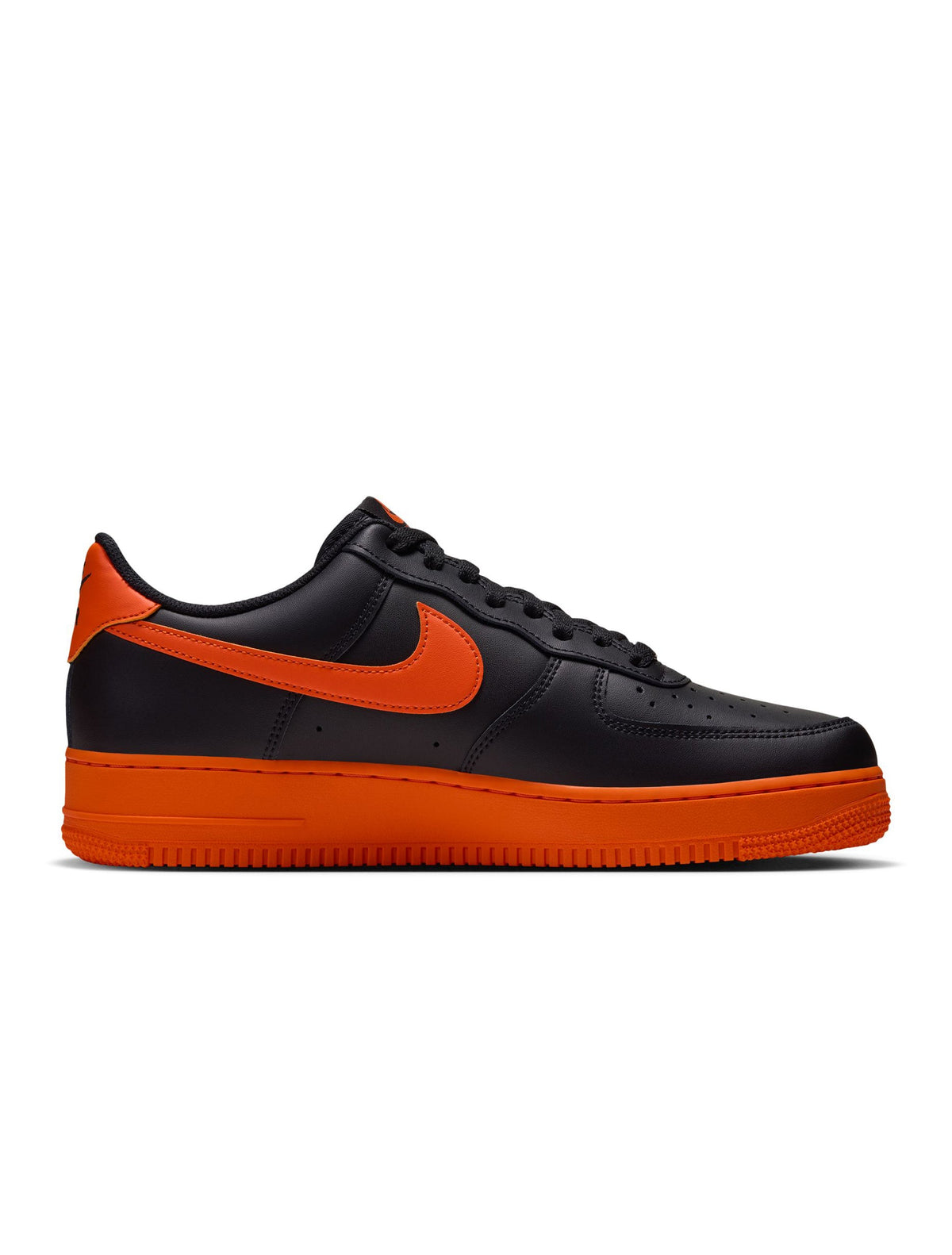 Nike Mens Air Force 1 '07 - Black/Orange