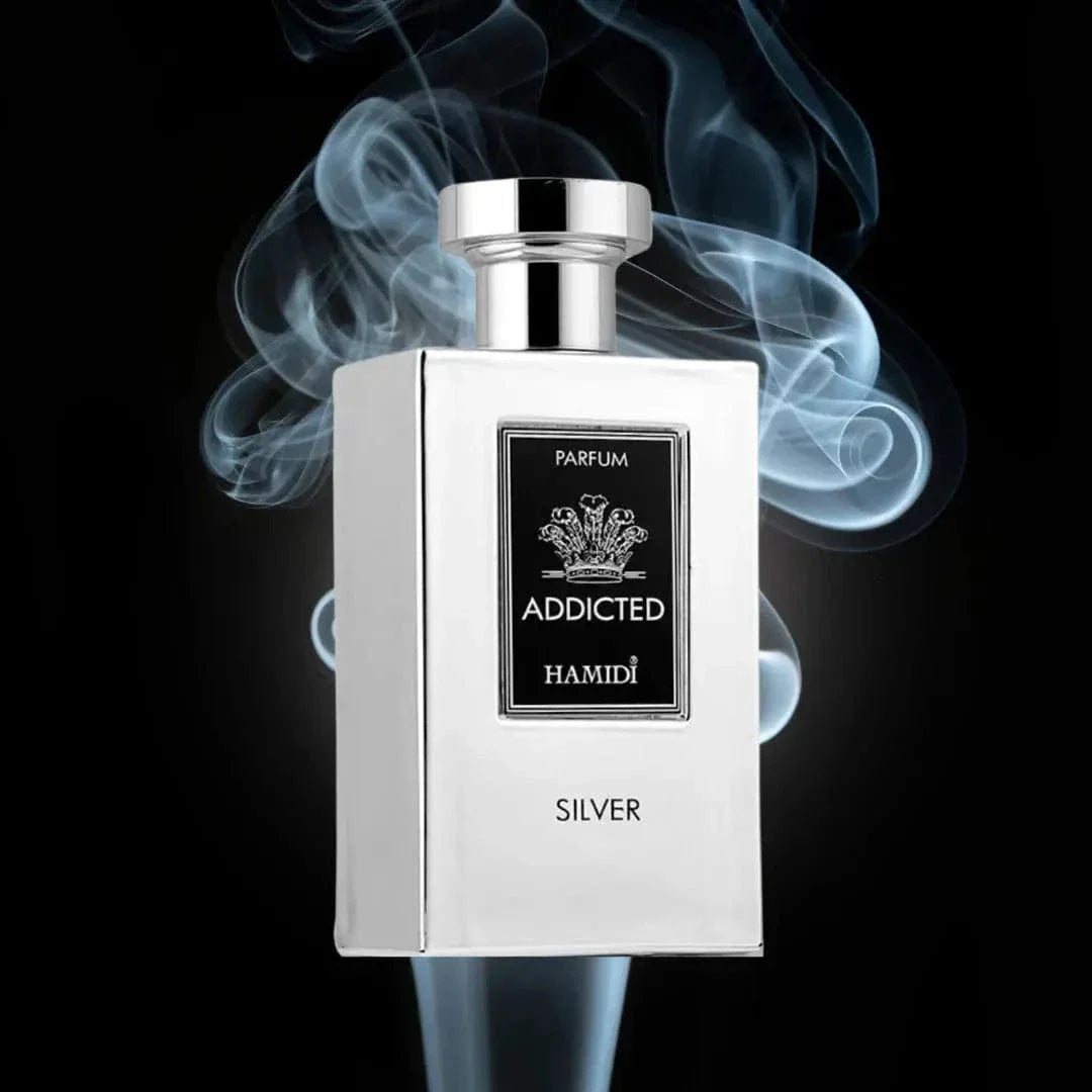 Addicted Silver By Hamidi For Men 4.0oz Parfum Spray