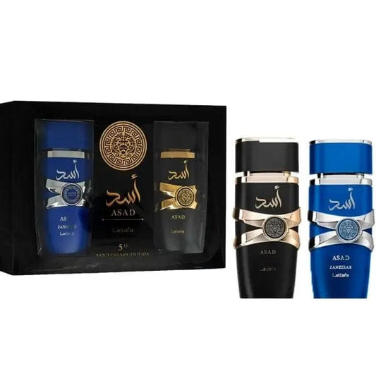 Asad By Lattafa For Men 2Pcs Set EDP Spray