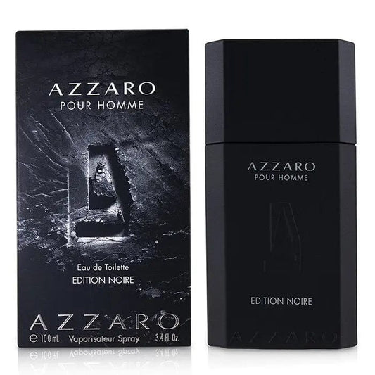 Azzaro Pour Homme Edition Noir 3.4 oz Eau De Toilette Spray