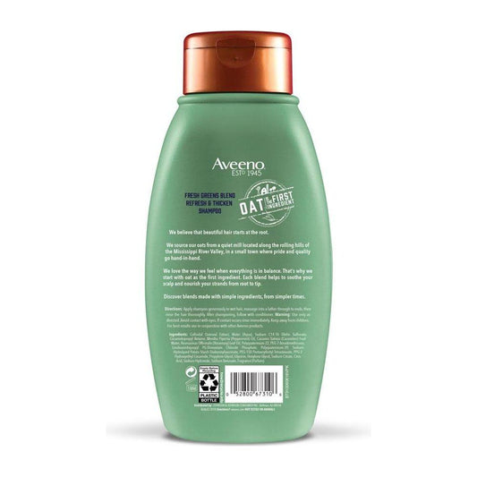 Aveeno Scalp Soothing Fresh Greens Blend Shampoo 12 fl. Oz