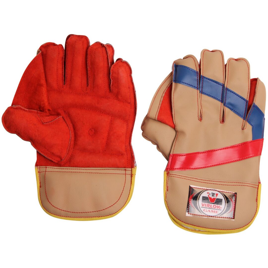Virlok Foam Wicket keeping Gloves (Multi-Colour)