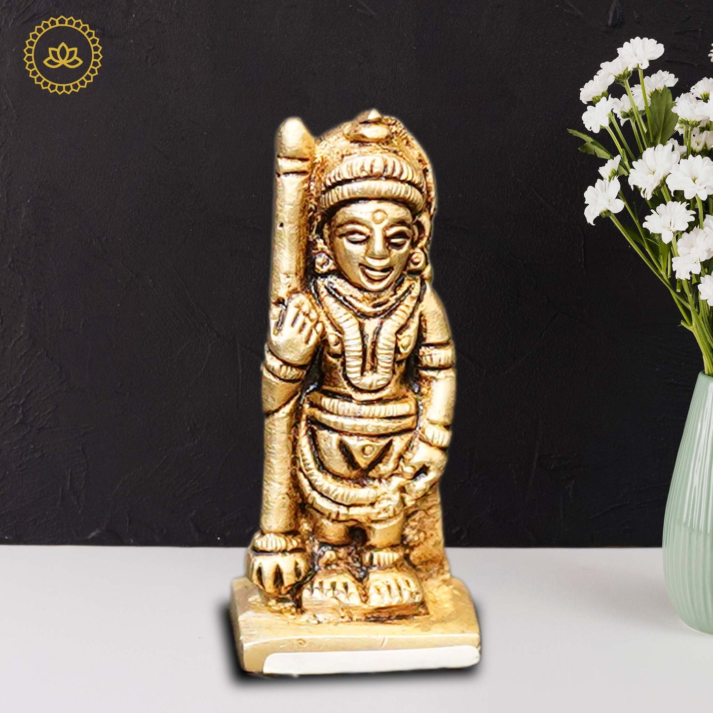 Brass Udupi Krishna Idol