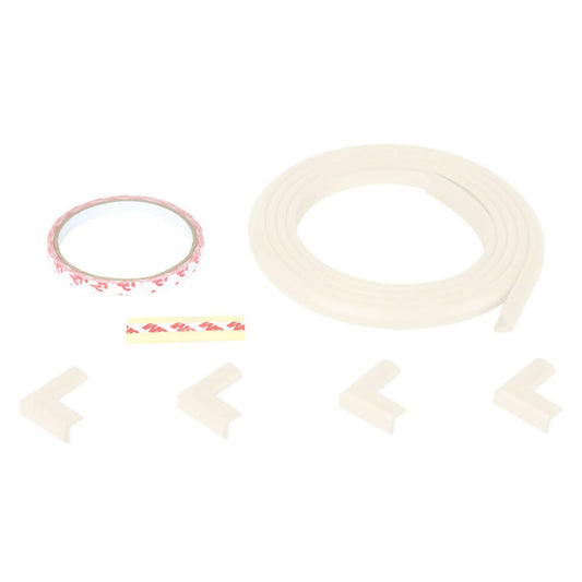 Safe-O-Kid Unique High Density L-Shaped 2 Mtr Long 4 Medium Edge Guards With 16 Corner Cushions