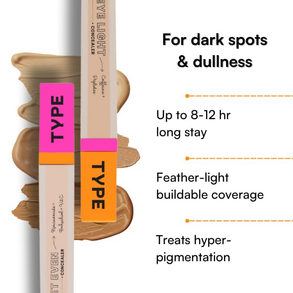 Type Beauty Get Even Concealer - Frappe 15