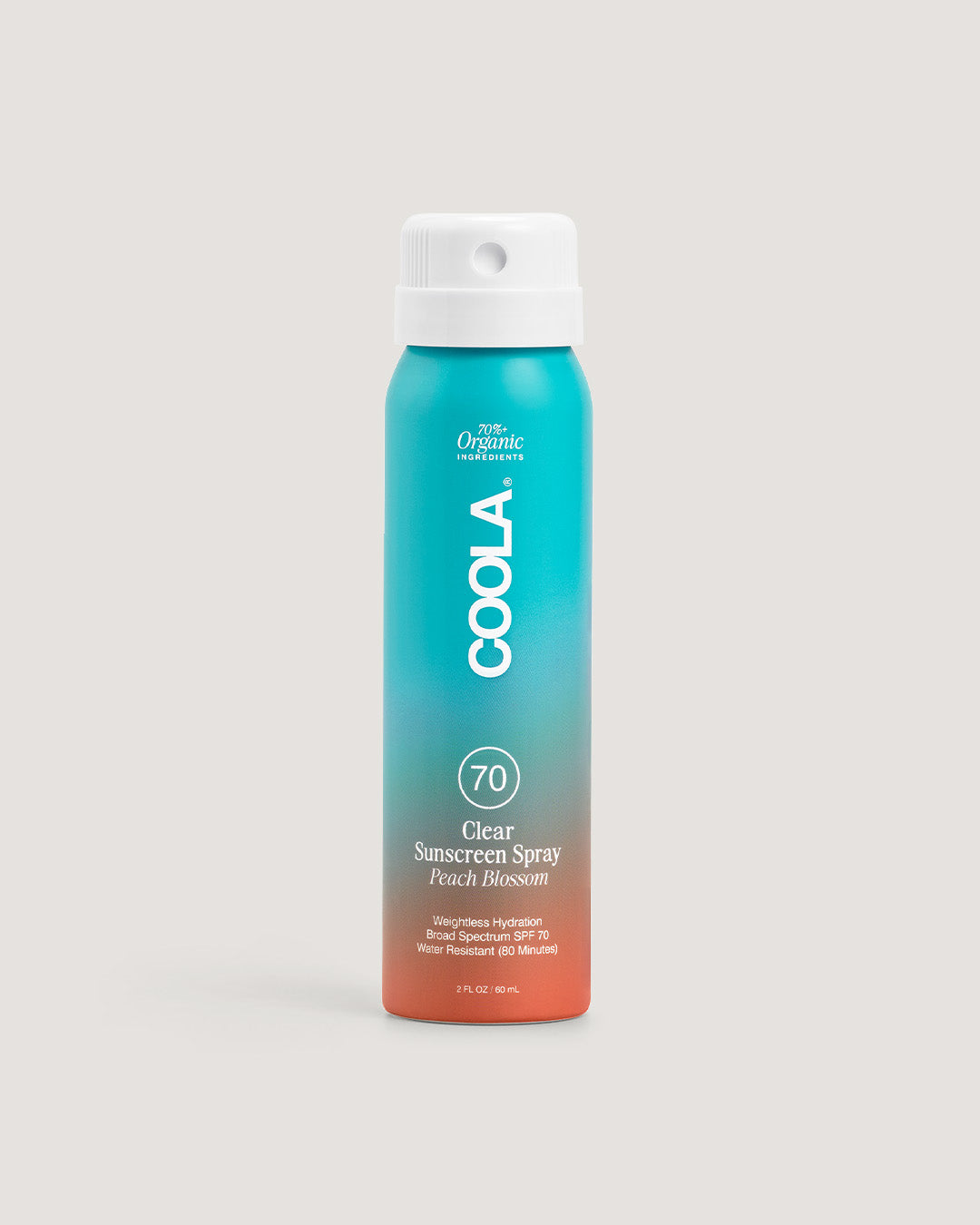 COOLA Classic Body Organic Sunscreen Spray SPF 70 Beach Blossom