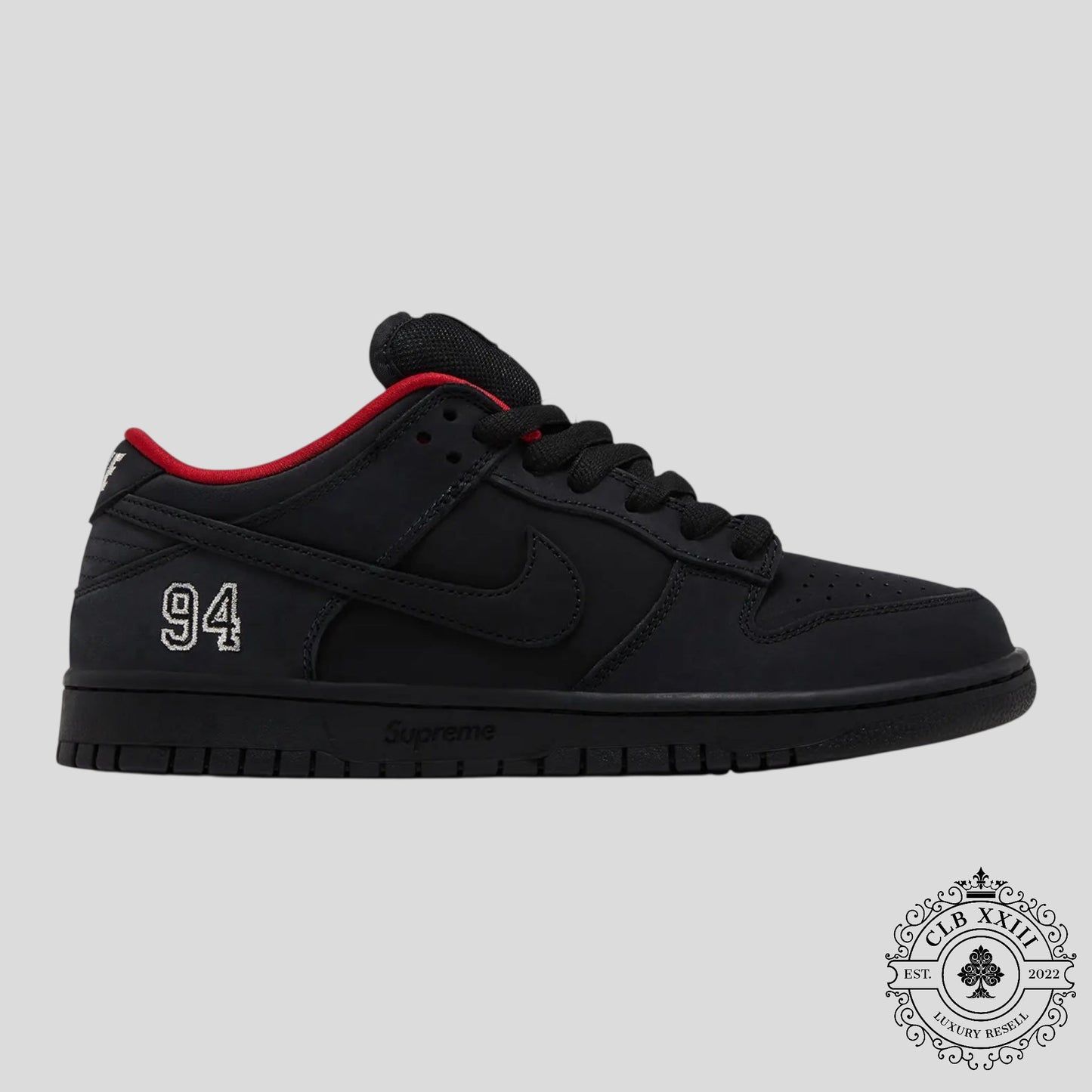 Nike SB Dunk Low Supreme 94 Black