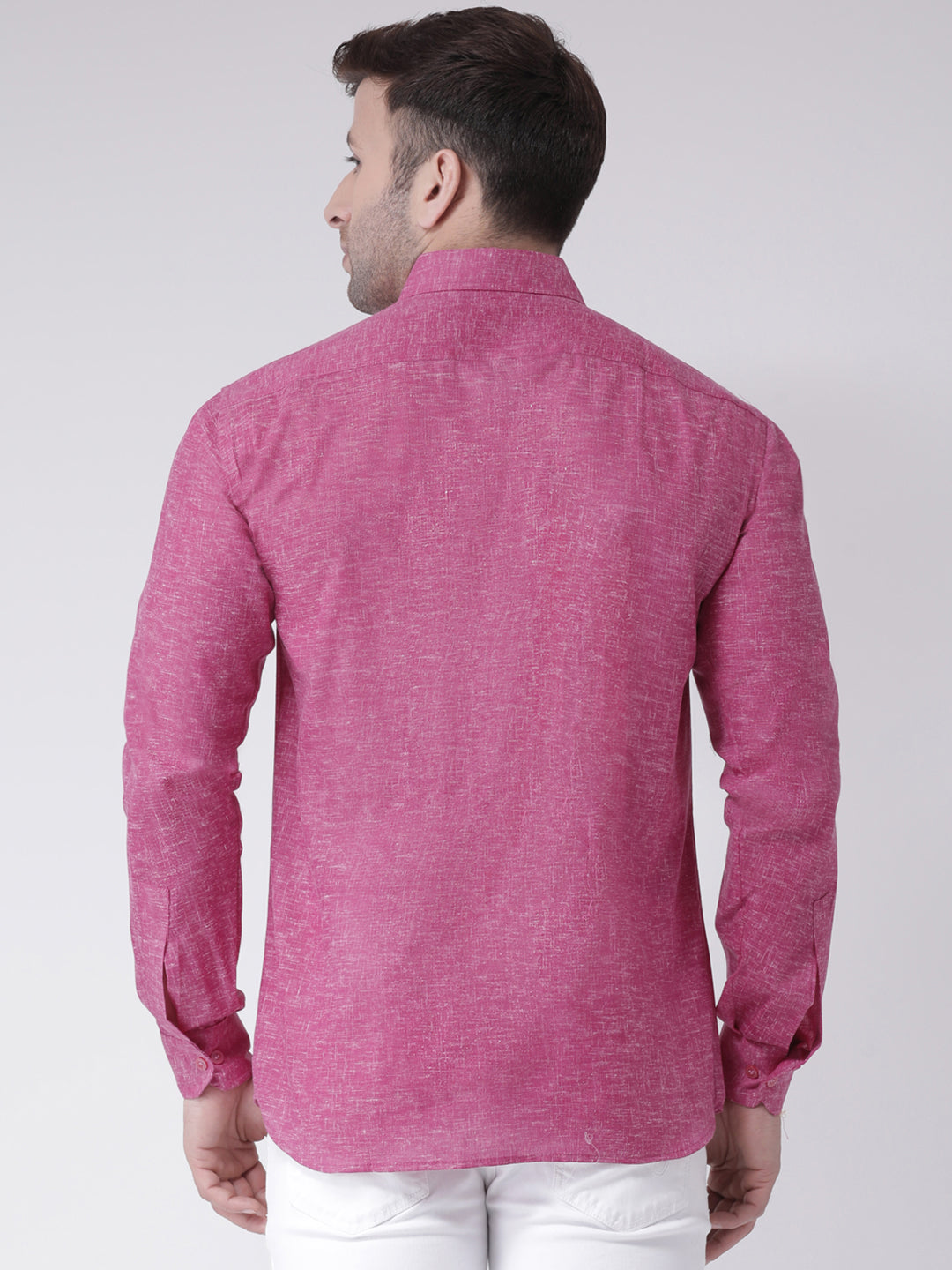 RIAG Purple Men's Full Sleeves Shirt