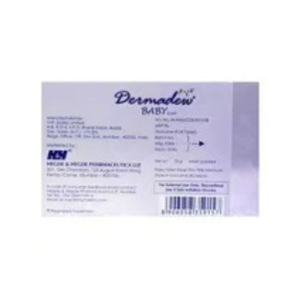 Dermadew Baby Soap For Hydrates Baby's Sensitive Skin