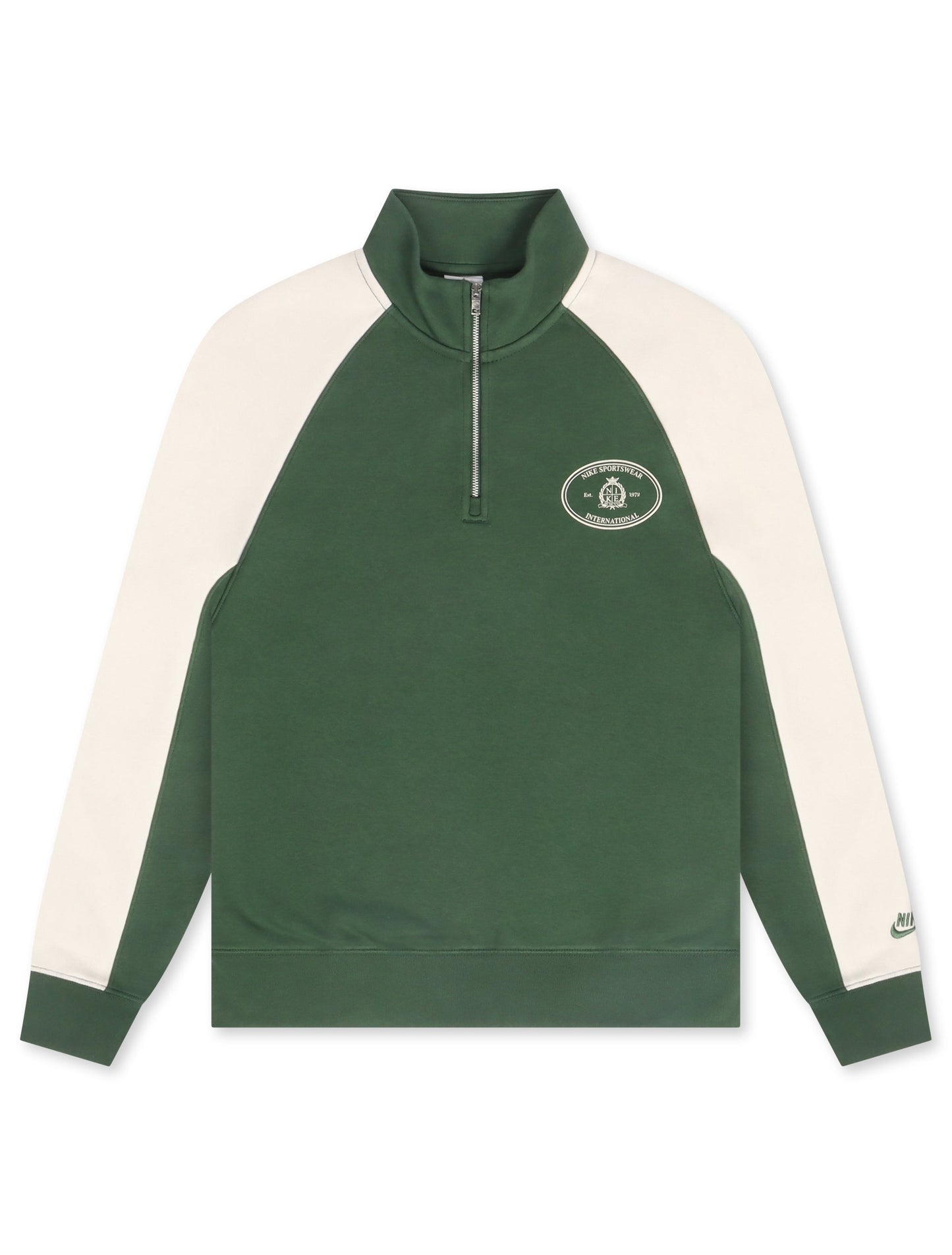 Nike Mens 1/2 Zip Fleece Top - Fir
