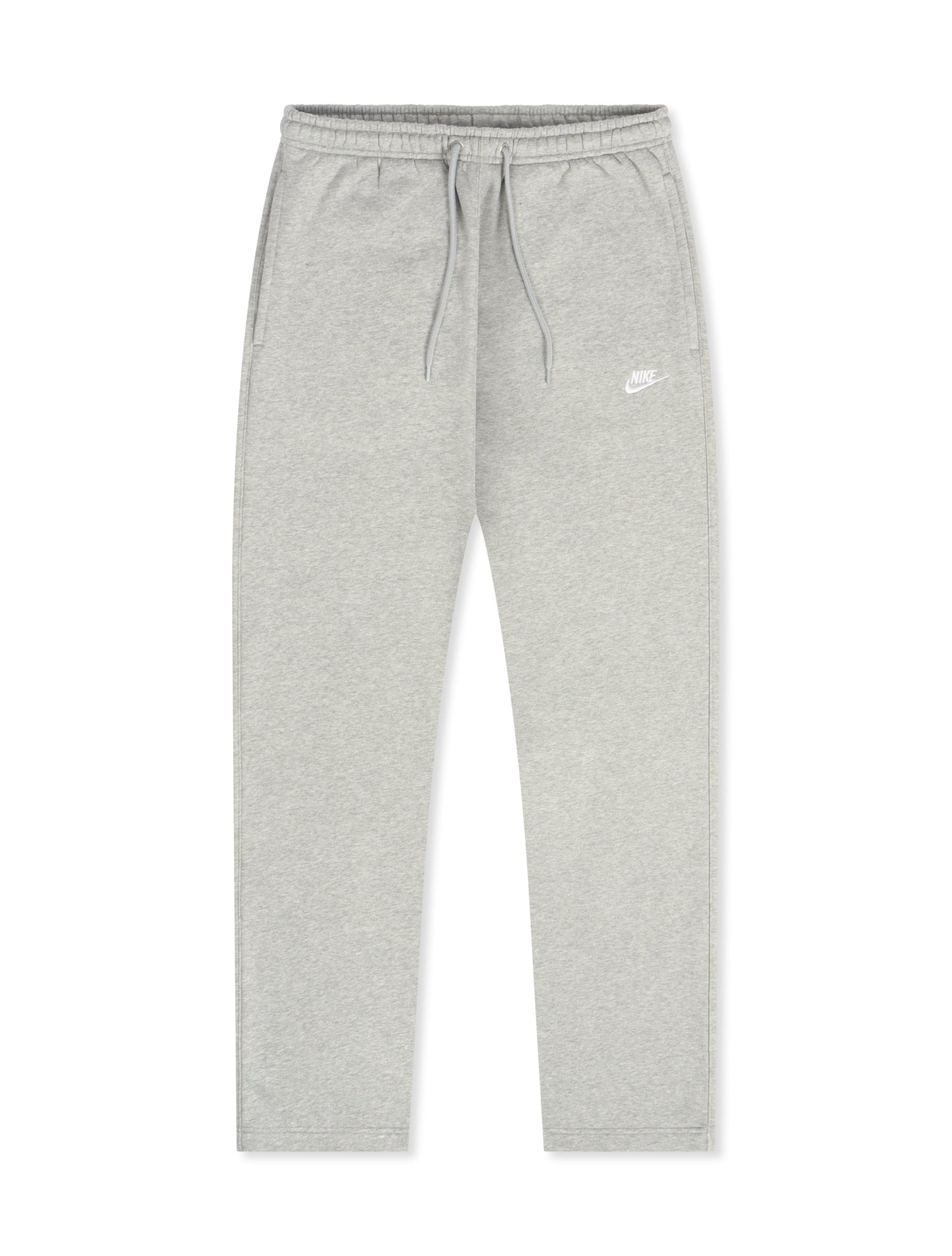 Nike Mens Club Open-Hem Sweatpants - Grey