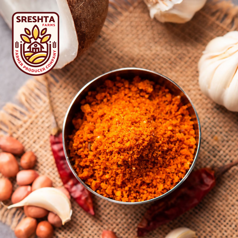 Sreshta Farms Peanuts Powder (Palli Karam)