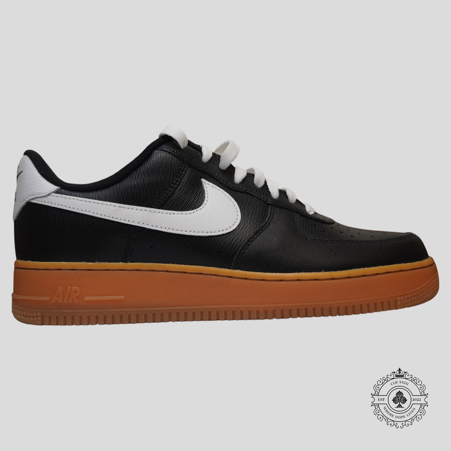 Nike Air Force 1 By You in Black/White