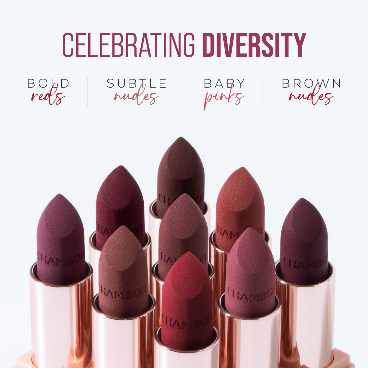 Chambor Colour Studio Les Universelles Matte Lipstick - Confidant