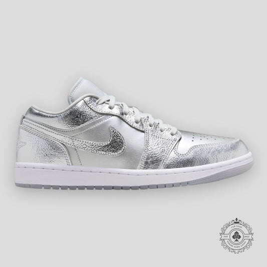 Air Jordan 1 Low SE W Metallic Silver