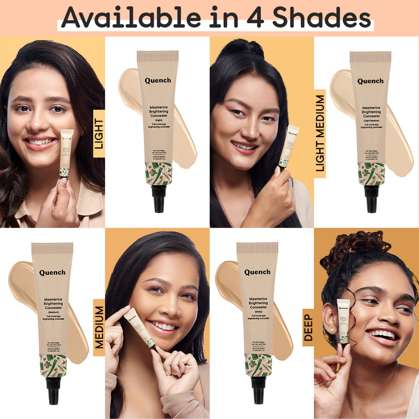 Quench Mesmerice Brightening Concealer - Medium