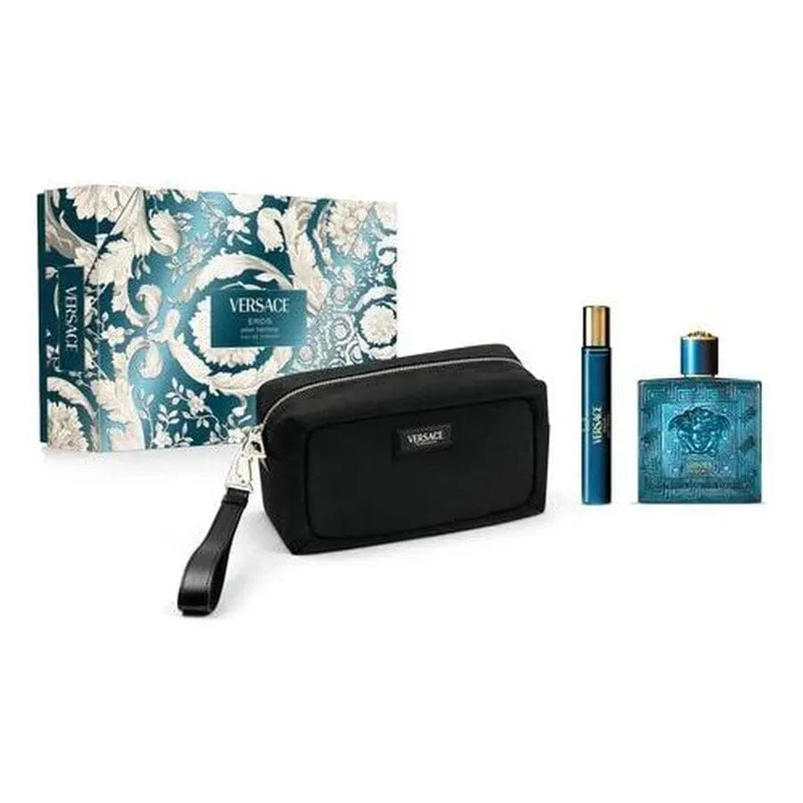 Eros By Versace For Men 3Pcs Set EDT Spray