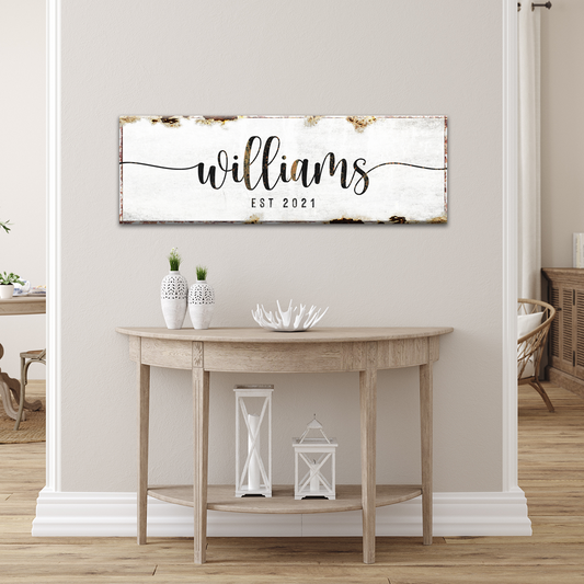 Special Family Sign