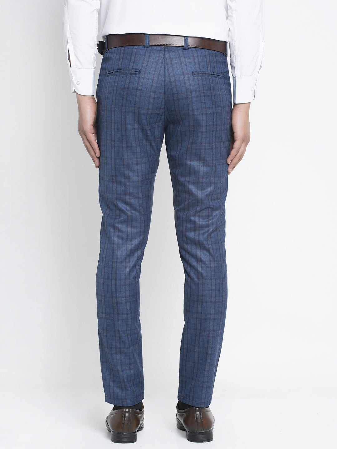 Jainish Men's Navy Formal Trousers ( FGP 261Navy )