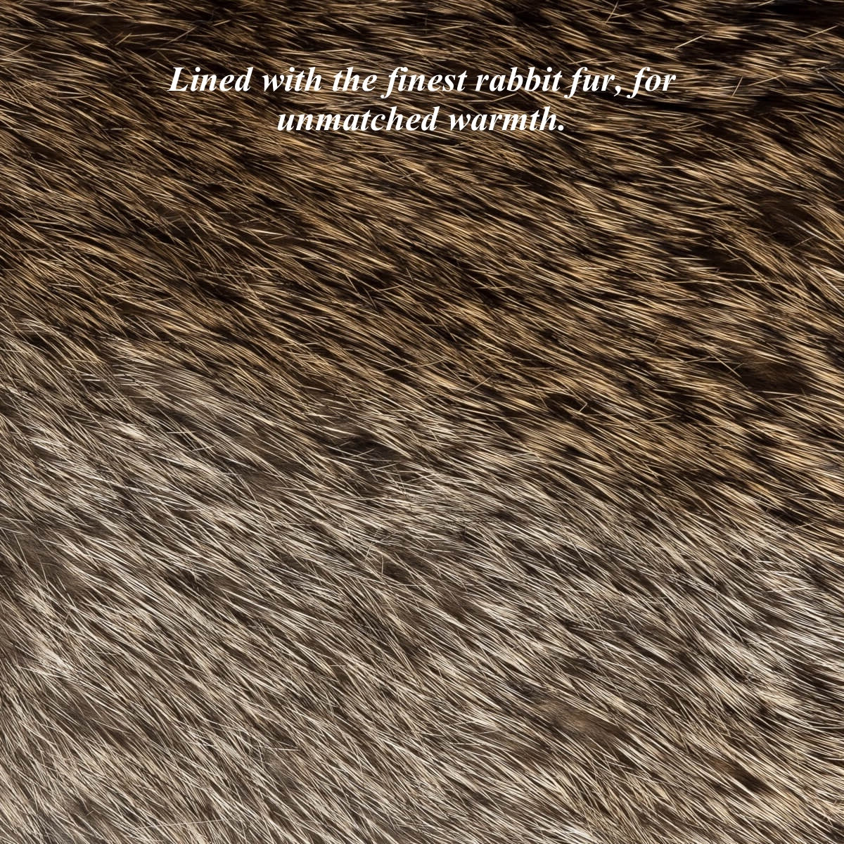 Marco (brown) - Italian lambskin leather gloves with brown rabbit fur lining