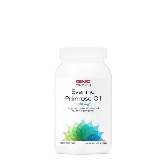 GNC Women's Evening Primrose Oil 1300 mg – 90 Softgels