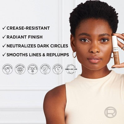 L'Oreal Paris True Match Radiant Serum Concealer Hyaluronic Acid N3 0.33 fl oz - New
