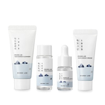 Round Lab 1025 Dokdo Travel Skincare Gift Set 4pc - Missing Box
