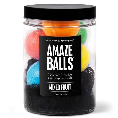 Da Bomb Bath Fizzers Amaze Balls Bath Bomb Jar 11.125oz - Imperfect Container