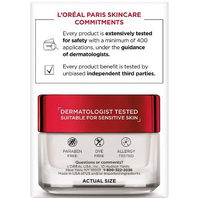 L'Oreal Paris Revitalift Anti-Wrinkle + Firming Day Cream SPF 25  1.7oz - Imperfect Box