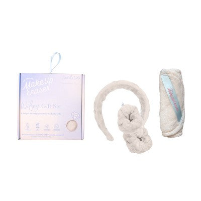 MakeUp Eraser Wifey Head Band/Wrist Guard/Wipe 3ct - New